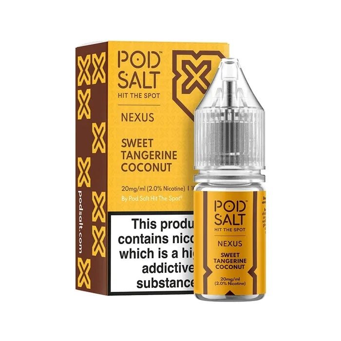 Pod Salt Nexus Sweet Tangerine Coconut Nicotine Salt E-Liquid 10ml