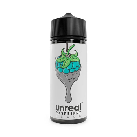 Unreal Raspberry Black Shortfill E-Liquid 100ml