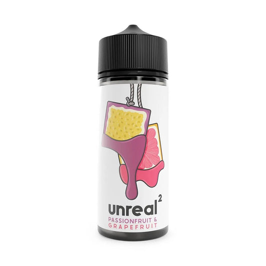 Unreal 2 Passionfruit &amp; Grapefruit Shortfill E-Liquid 100ml