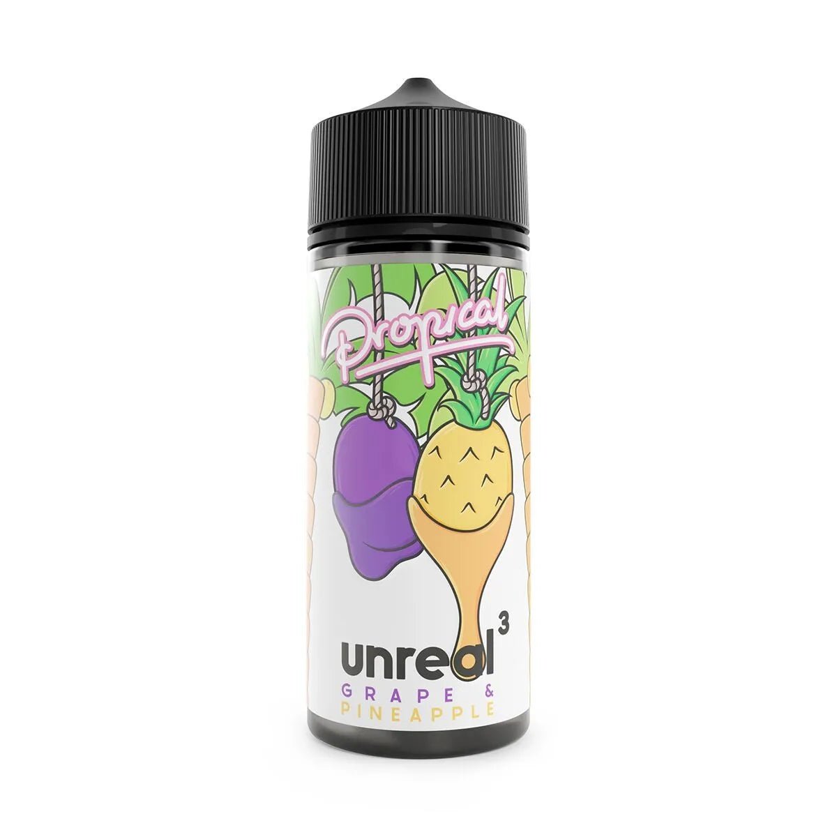 Unreal 3 Grape &amp; Pineapple Shortfill E-Liquid 100ml