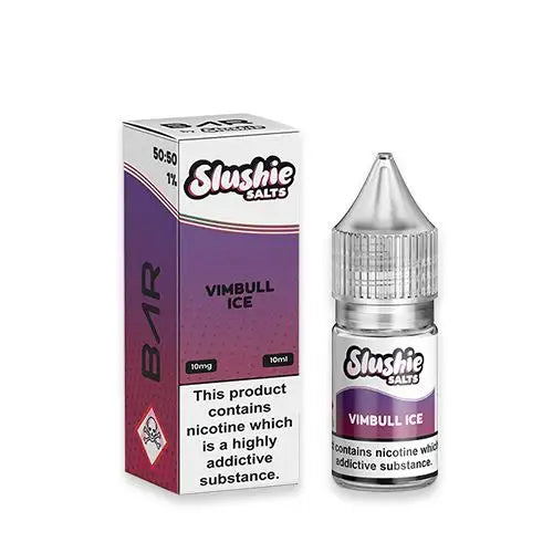 Slushie Salts Bar Vimbull Ice Nic Salt E-Liquid 10ml